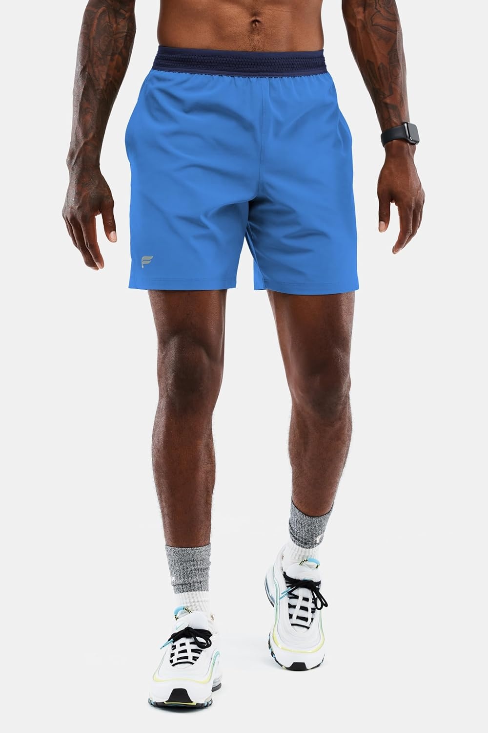 image:imageFabletics Mens The Fundamental Short Workout Running Training Gym Yoga Ultra Lightweight AthleticClassic IndigoDeep Navy