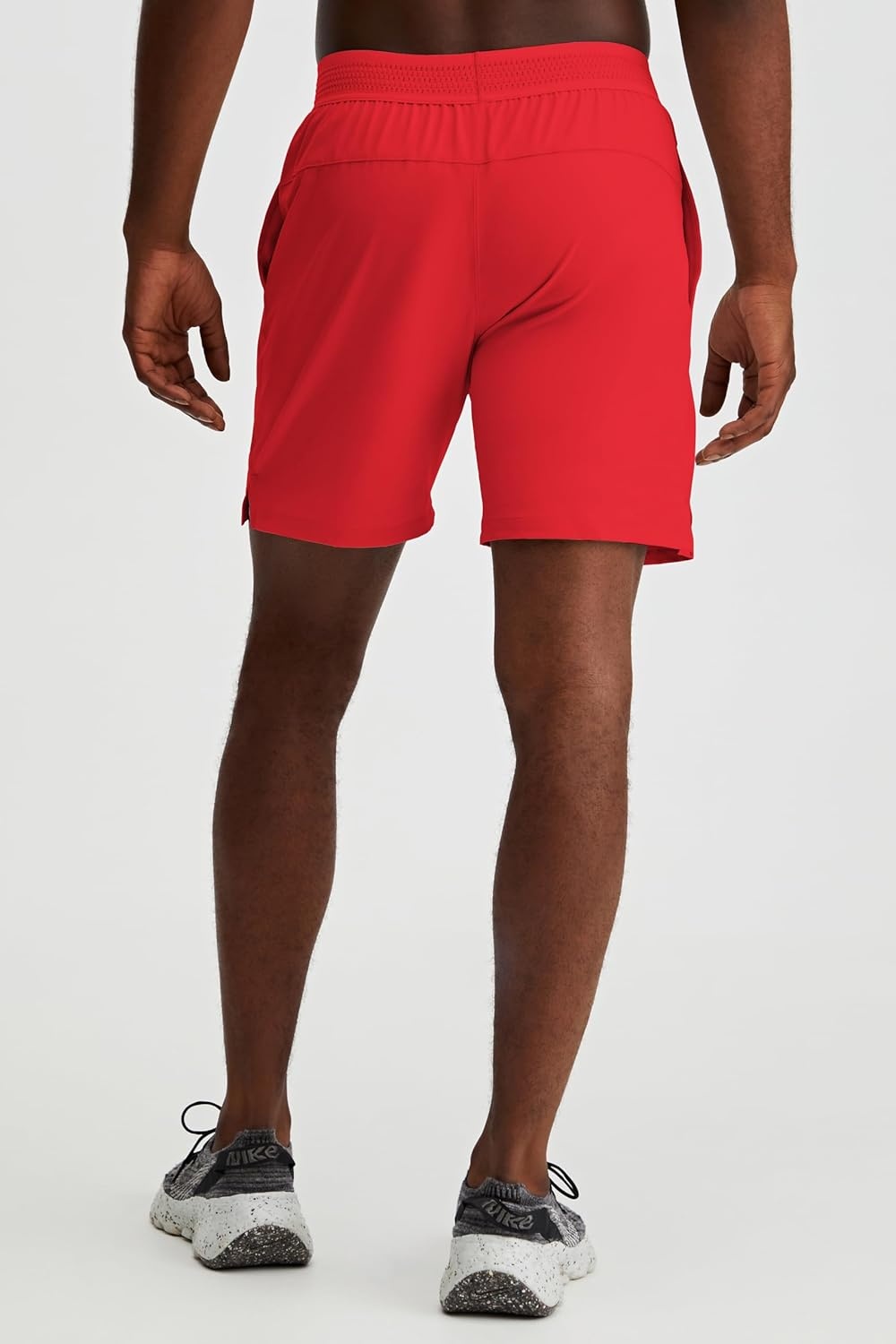 image:imageFabletics Mens The Fundamental Short Workout Running Training Gym Yoga Ultra Lightweight AthleticHeated Red
