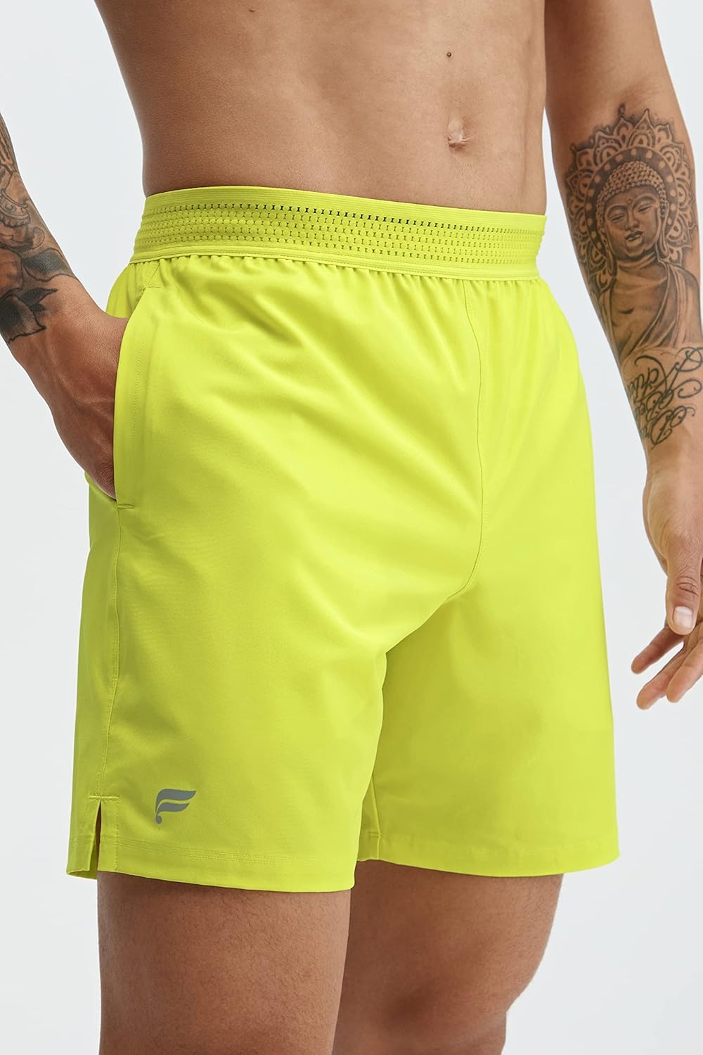 image:imageFabletics Mens The Fundamental Short Workout Running Training Gym Yoga Ultra Lightweight AthleticZest