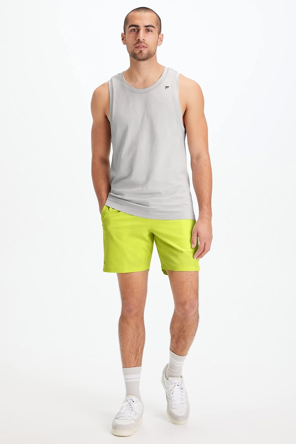 image:imageFabletics Mens The Fundamental Short Workout Running Training Gym Yoga Ultra Lightweight AthleticZest