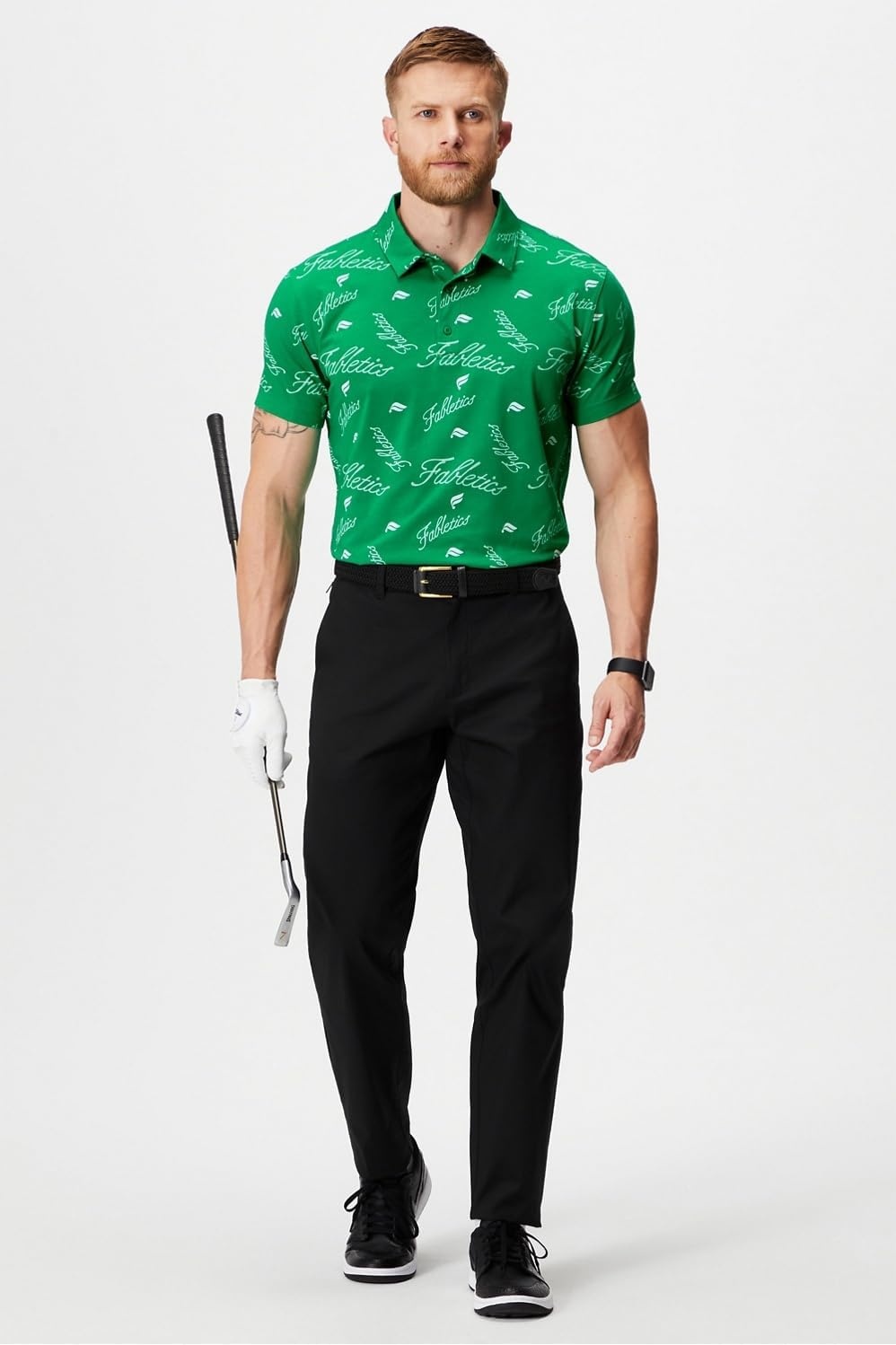 image:imageFabletics Mens The High Side Chino Classic Fit Buttery Soft External Pocket Wrinkle Resistant Zip PocketsBlack
