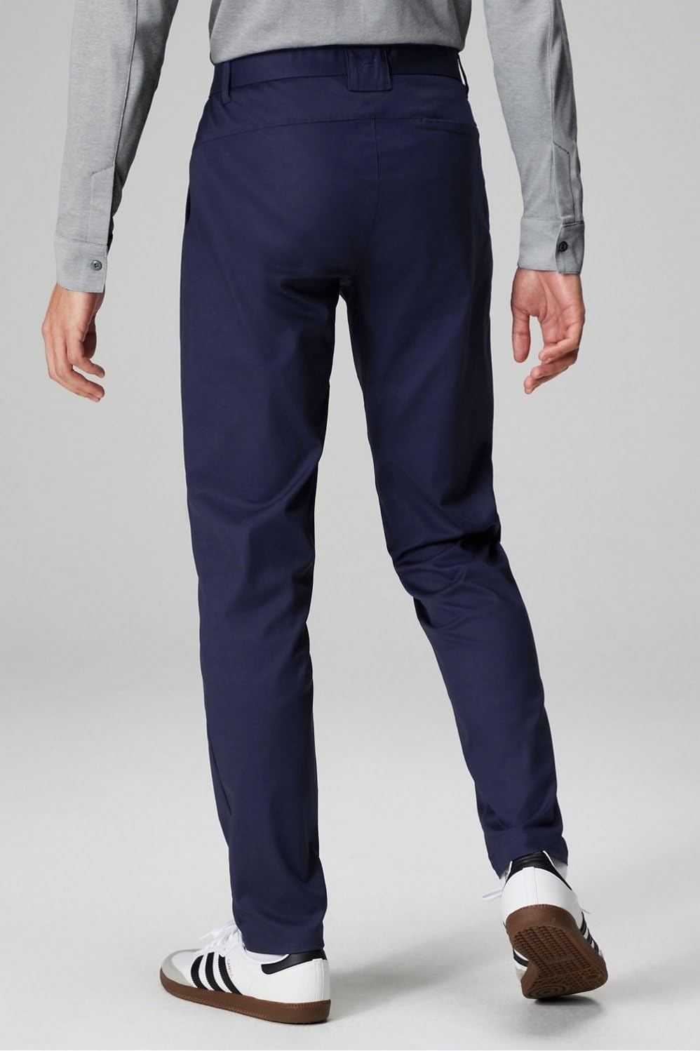 image:imageFabletics Mens The High Side Chino Classic Fit Buttery Soft External Pocket Wrinkle Resistant Zip PocketsDeep Navy
