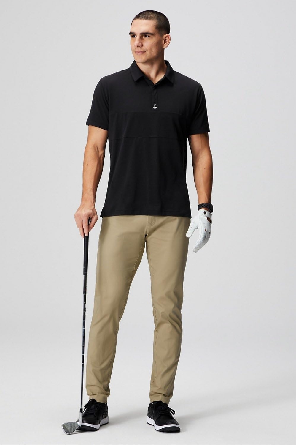 image:imageFabletics Mens The High Side Chino Classic Fit Buttery Soft External Pocket Wrinkle Resistant Zip PocketsTwill