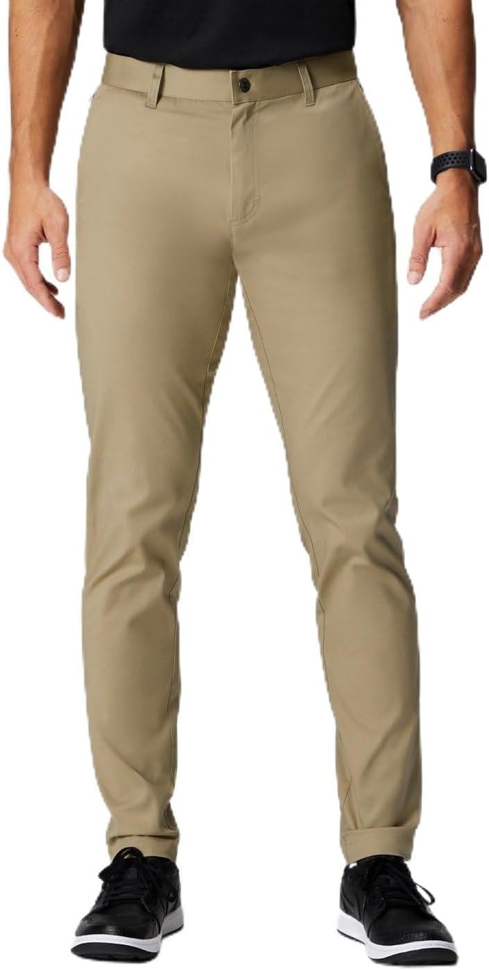 image:imageFabletics Mens The High Side Chino Classic Fit Buttery Soft External Pocket Wrinkle Resistant Zip PocketsTwill