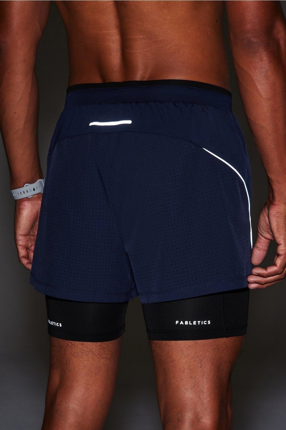image:imageFabletics Mens The Kadence Short Lined Performance Running Jogging Training Ultra LightweightDeep Navy