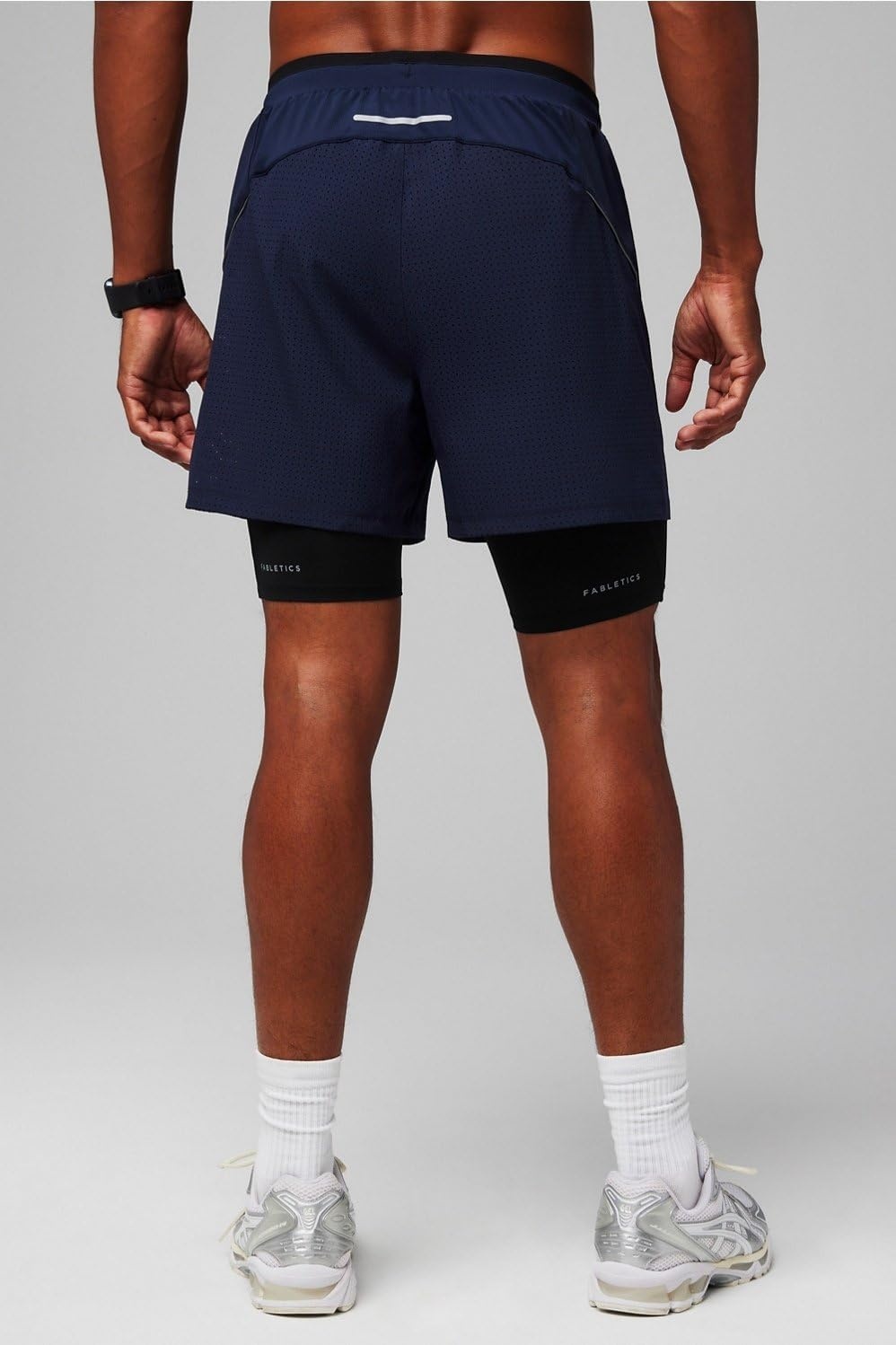 image:imageFabletics Mens The Kadence Short Lined Performance Running Jogging Training Ultra LightweightDeep Navy