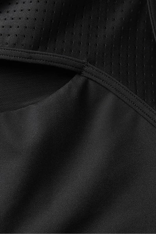 image:imageFabletics Womens Mesh Breathable Medium Impact Sports BraBlack