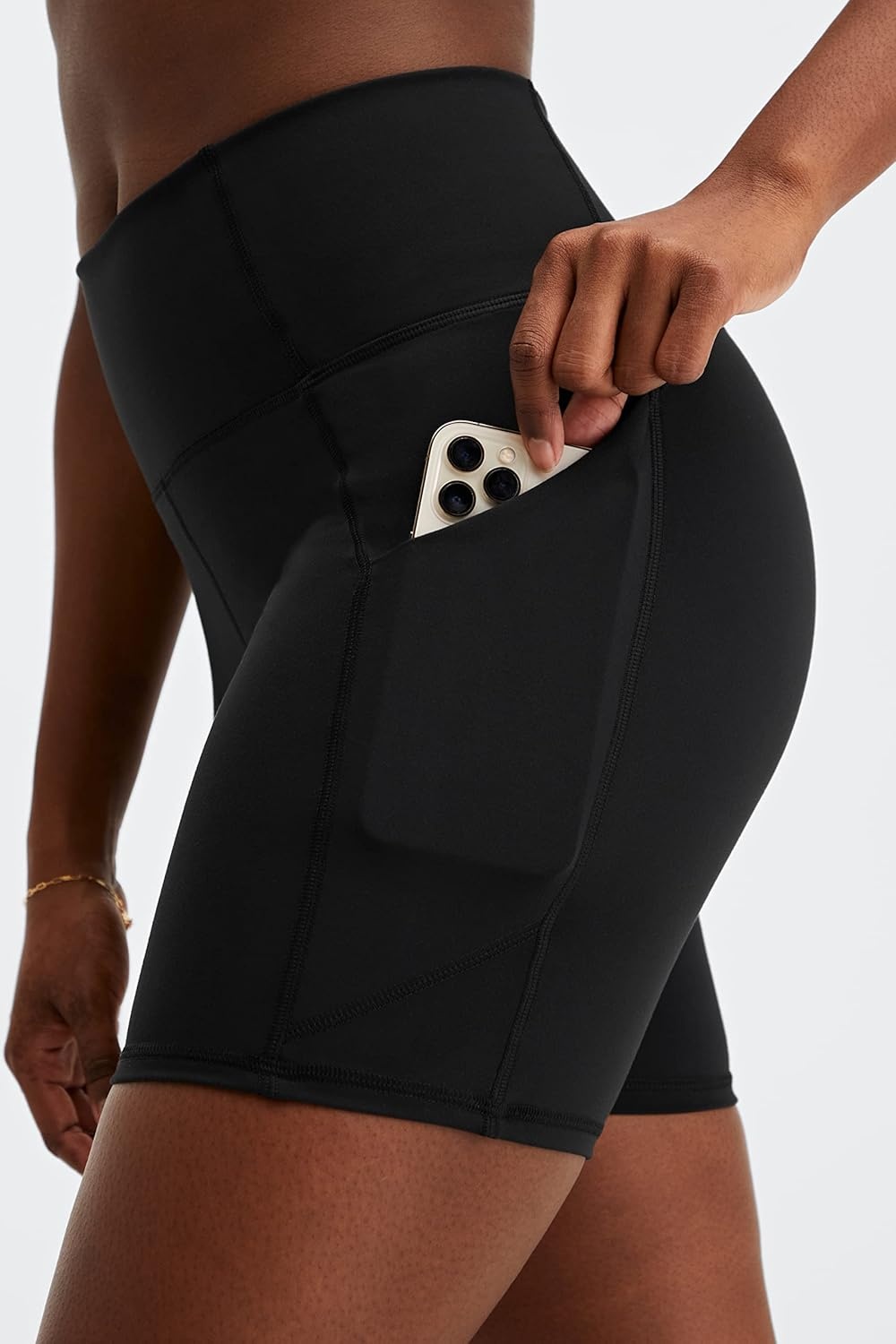 image:imageFabletics Womens Oasis PureLuxe HighWaisted 6 ShortBlack