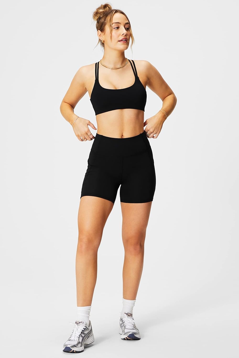 image:imageFabletics Womens Oasis PureLuxe HighWaisted 6 ShortBlack