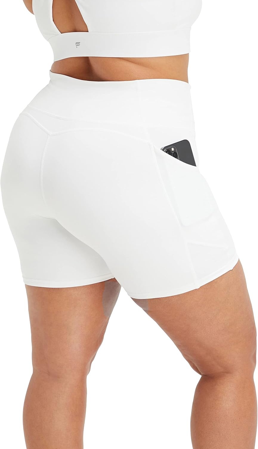 image:imageFabletics Womens Oasis PureLuxe HighWaisted 6 ShortWhite