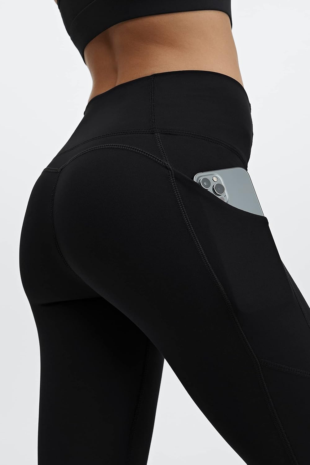 image:imageFabletics Womens Oasis PureLuxe HighWaisted Legging Light Compression Buttery Soft MRegular 27 Black