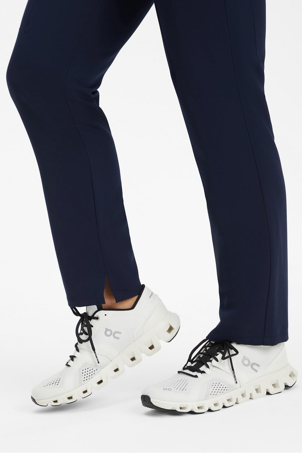 image:imageFabletics Womens Performance Scrub Pant MotionTech 4Way Stretch PocketPacked WrinkleResist SemiSlim FitNavy
