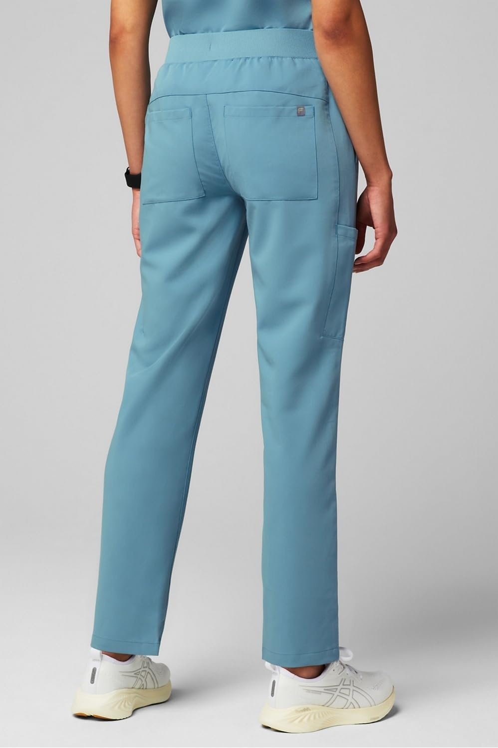 image:imageFabletics Womens Performance Scrub Pant MotionTech 4Way Stretch PocketPacked WrinkleResist SemiSlim FitWave