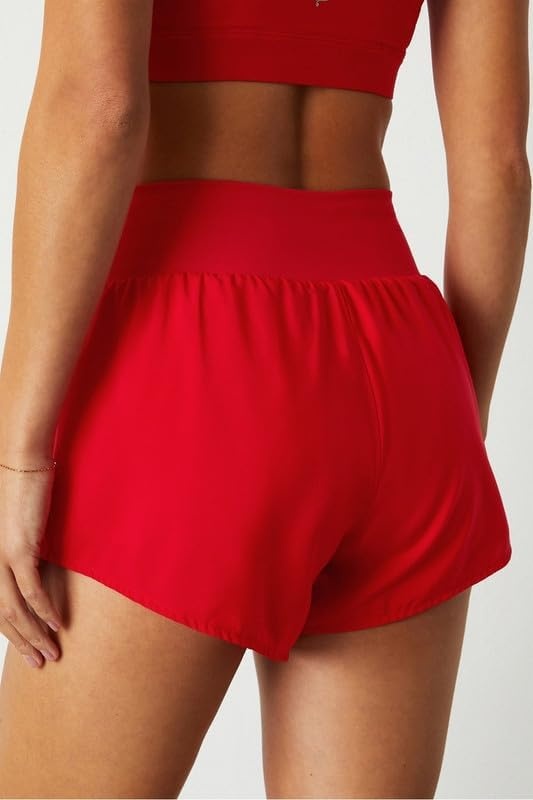 image:imageFabletics Womens Sun Chaser ShortHeated Red