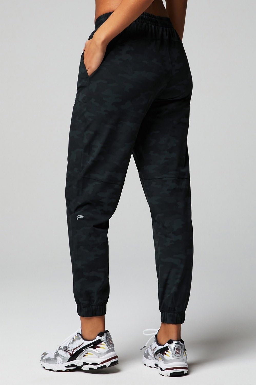 image:imageFabletics Womens The One Jogger QuickDry Hidden Pockets Zip Pockets UPF Protection AntiStink LightweightTonal Camo