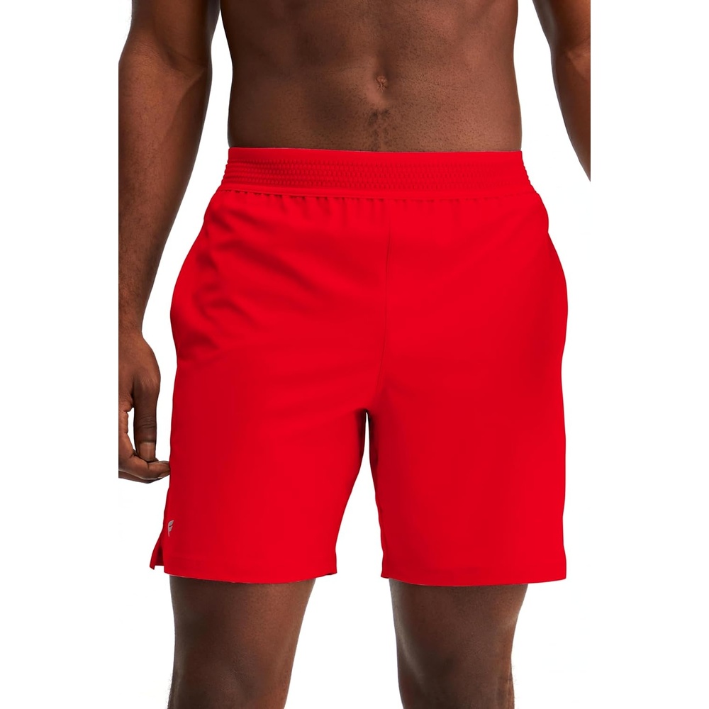 image:imageFabletics Mens The Fundamental Short Workout Running Training Gym Yoga Ultra Lightweight AthleticHeated Red