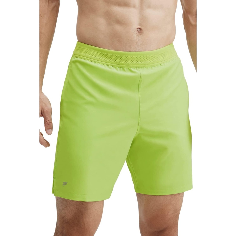 image:imageFabletics Mens The Fundamental Short Workout Running Training Gym Yoga Ultra Lightweight AthleticVivid Lime