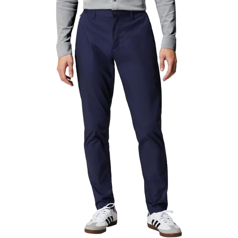 image:imageFabletics Mens The High Side Chino Classic Fit Buttery Soft External Pocket Wrinkle Resistant Zip PocketsDeep Navy