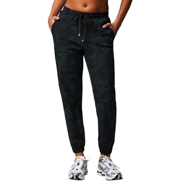 image:imageFabletics Womens The One Jogger QuickDry Hidden Pockets Zip Pockets UPF Protection AntiStink LightweightTonal Camo