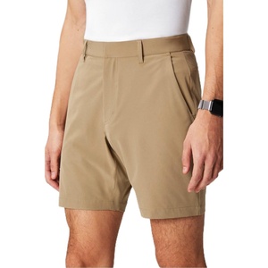 Fabletics Men’s Only Short, Everyday Commuter, Lightweight, Liquid Resistant, Secure Pockets, 4-Way-Stretch, Streamlined Fit(Dark Twill)