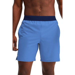 Fabletics Men’s The Fundamental Short, Workout, Running, Training, Gym, Yoga, Ultra Lightweight, Athletic(Classic Indigo/Deep Navy)