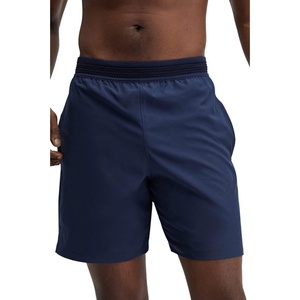 Fabletics Men’s The Fundamental Short, Workout, Running, Training, Gym, Yoga, Ultra Lightweight, Athletic(Deep Navy)
