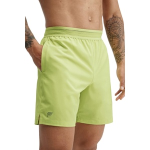 Fabletics Men’s The Fundamental Short, Workout, Running, Training, Gym, Yoga, Ultra Lightweight, Athletic(Faded Lime)