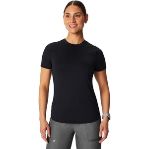 Fabletics Women’s Core Short-Sleeve Underscrub(Black)