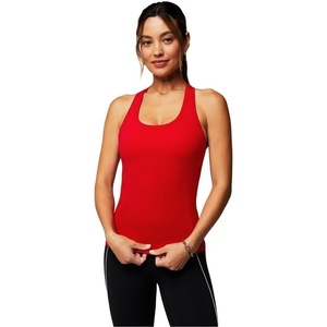 Fabletics Women’s Feather Tech+ Racerback Tank(Heated Red)