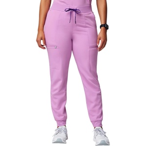 Fabletics Women’s High Rise Active Scrub Jogger – MotionTech, 4-Way Stretch, Pocket-Packed, Lightweight, Semi-Slim Fit(Lilac)