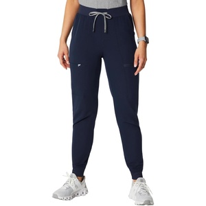 Fabletics Women’s High Rise Active Scrub Jogger – MotionTech, 4-Way Stretch, Pocket-Packed, Lightweight, Semi-Slim Fit(Navy)