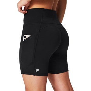Fabletics Women’s Oasis PureLuxe High-Waisted 6″ Short(Black)