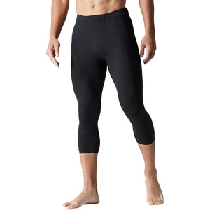 Fabletics Men’s The Baseline Tight 3/4, Performance, Compression Pant, Running, Gym, Athletic, Workout, High Stretch Nylon